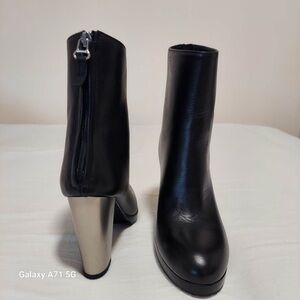 New Helmut Lang Women’s City Ankle Boot Black size 40
